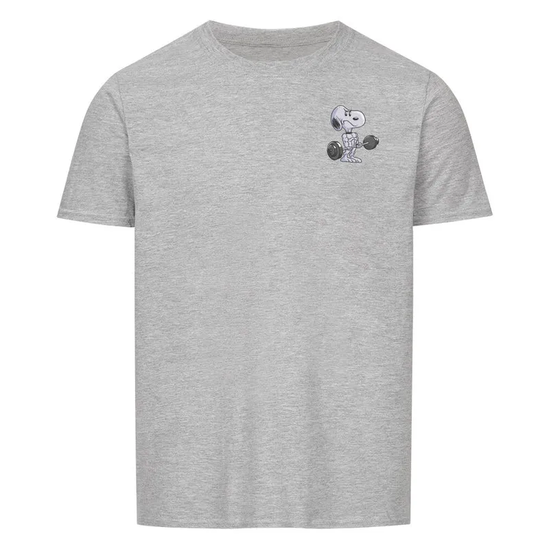 SNOOPYGYM - Regular Shirt - Frontprint klein