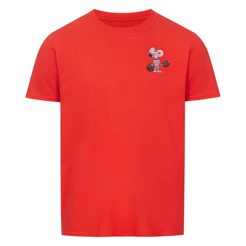 SNOOPYGYM - Regular Shirt - Frontprint klein
