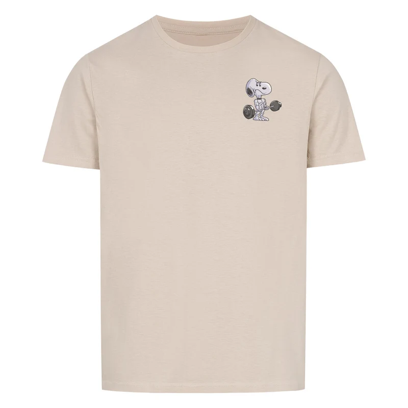 SNOOPYGYM - Regular Shirt - Frontprint klein