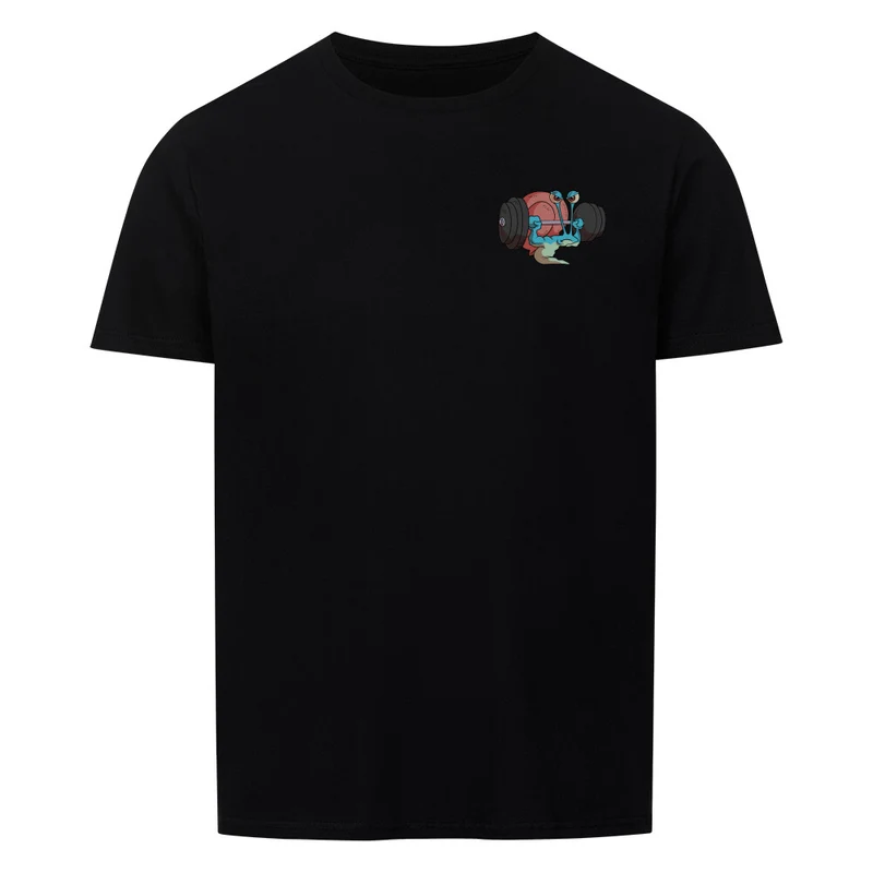 GYMSCHNECKE - Regular Shirt - Frontprint klein