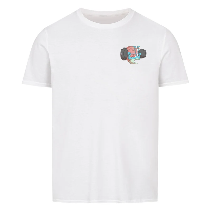 GYMSCHNECKE - Regular Shirt - Frontprint klein