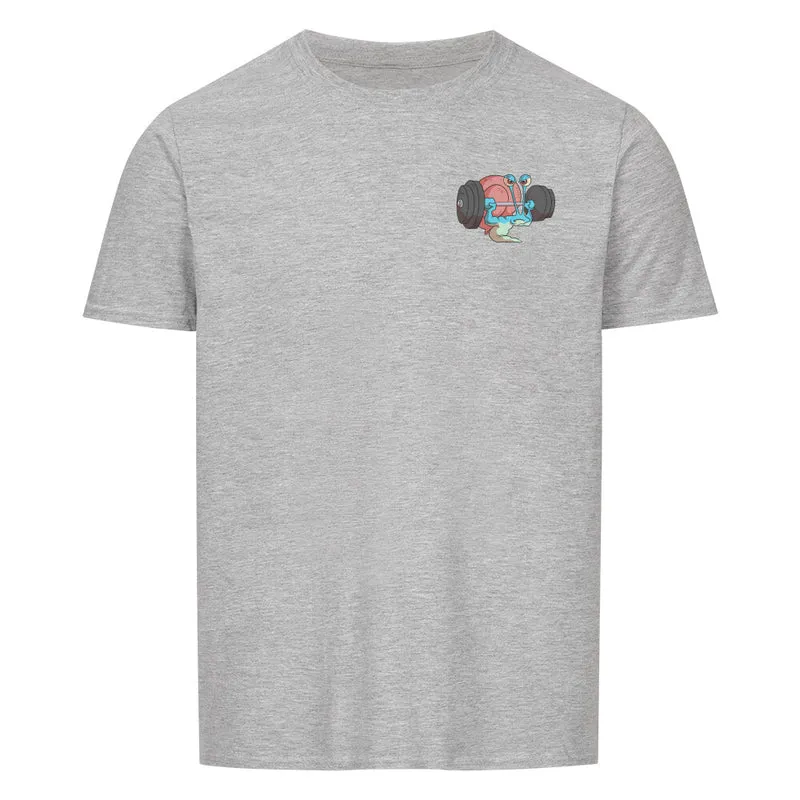 GYMSCHNECKE - Regular Shirt - Frontprint klein