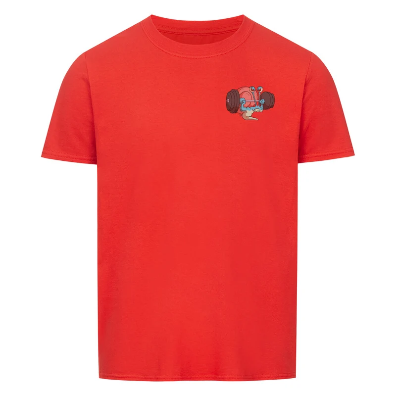 GYMSCHNECKE - Regular Shirt - Frontprint klein