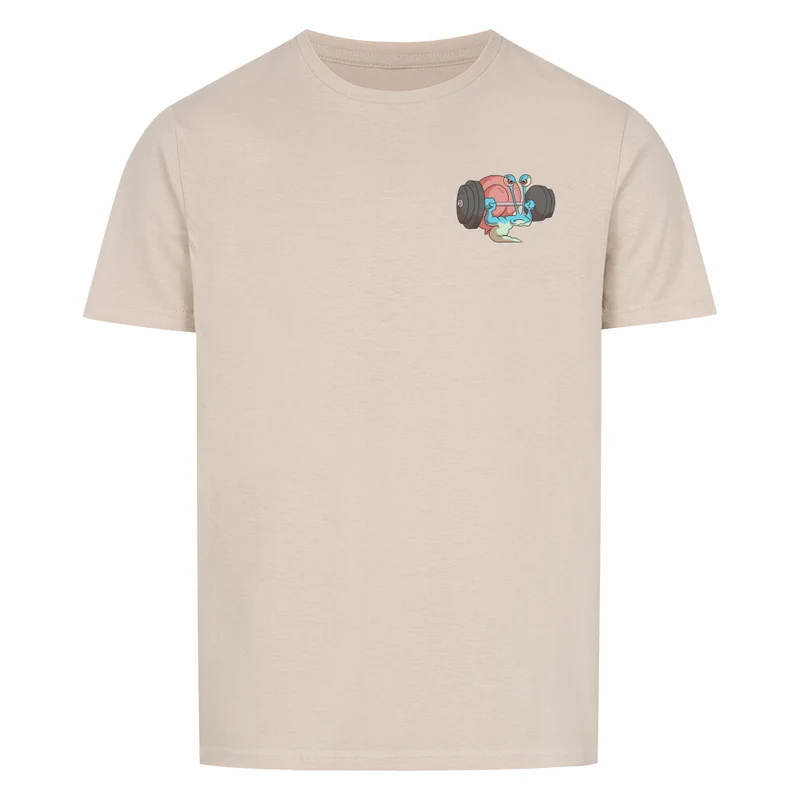 GYMSCHNECKE - Regular Shirt - Frontprint klein
