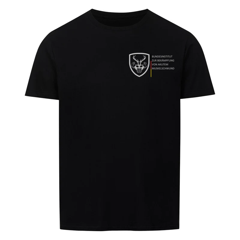 BEKÄMPFUNG VON MUSKELSCHWUND -Regular Shirt - Frontprint klein