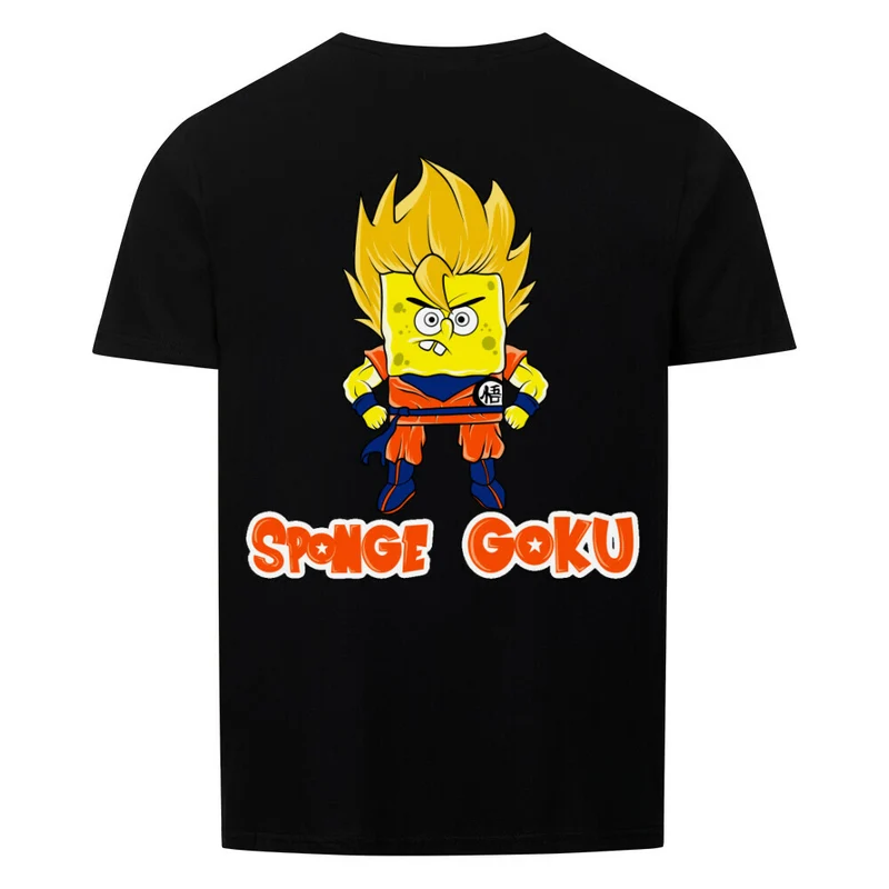 SPONGE GOKU - Regular Shirt - Backprint