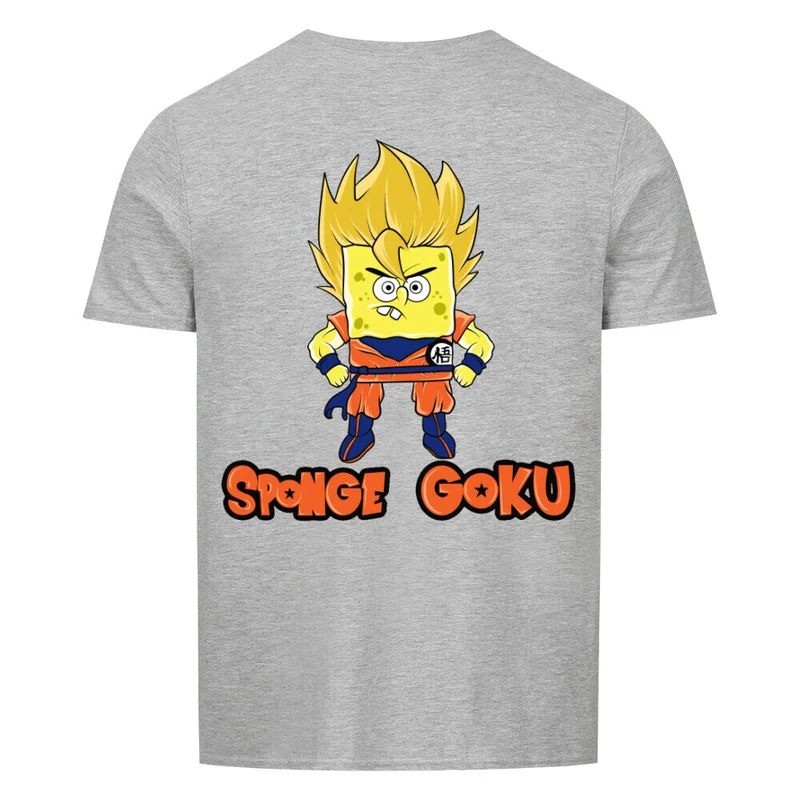 SPONGE GOKU - Regular Shirt - Backprint