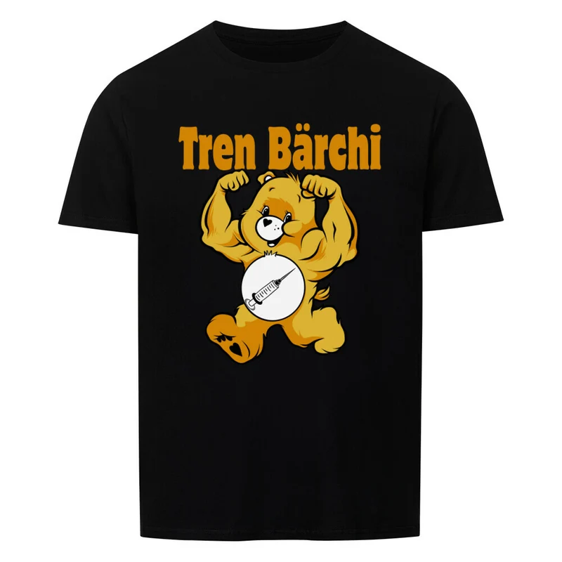 TREN BÄRCHI - Regular Shirt - Frontprint