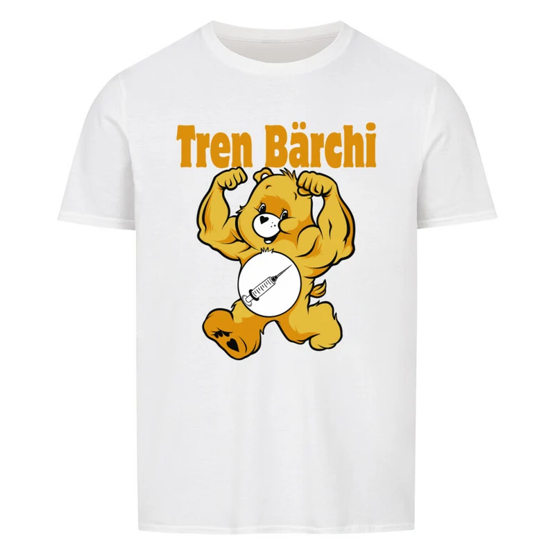 TREN BÄRCHI - Regular Shirt - Frontprint