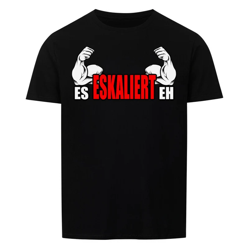ESKALIERT - Regular Shirt - Frontprint