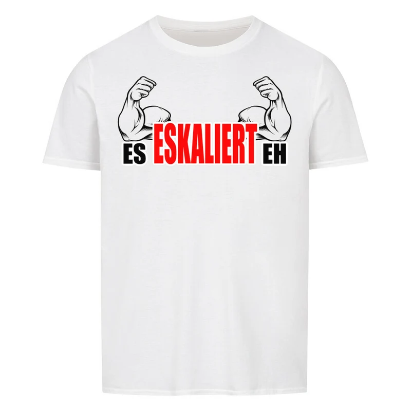 ESKALIERT - Regular Shirt - Frontprint