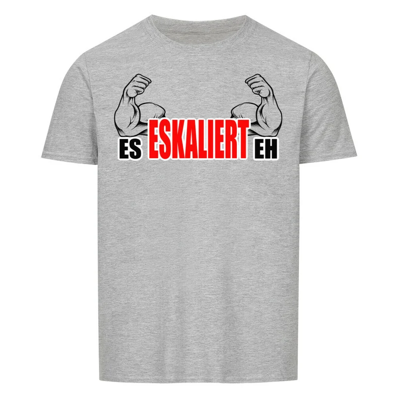 ESKALIERT - Regular Shirt - Frontprint