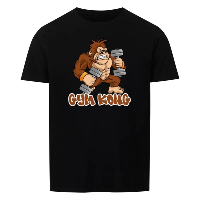GYM KONG - Regular Shirt - Frontprint