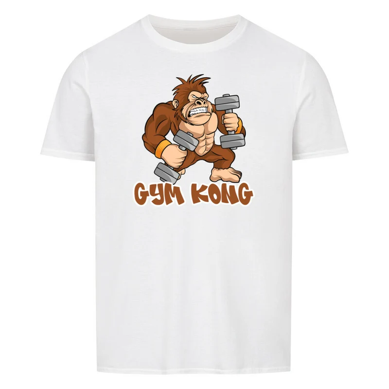 GYM KONG - Regular Shirt - Frontprint