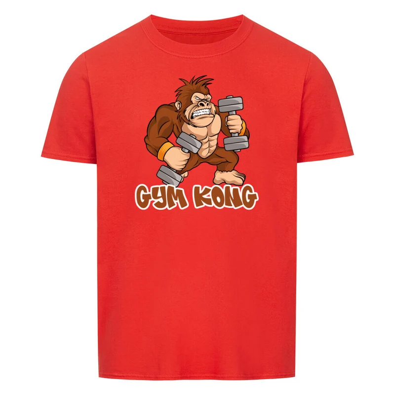GYM KONG - Regular Shirt - Frontprint