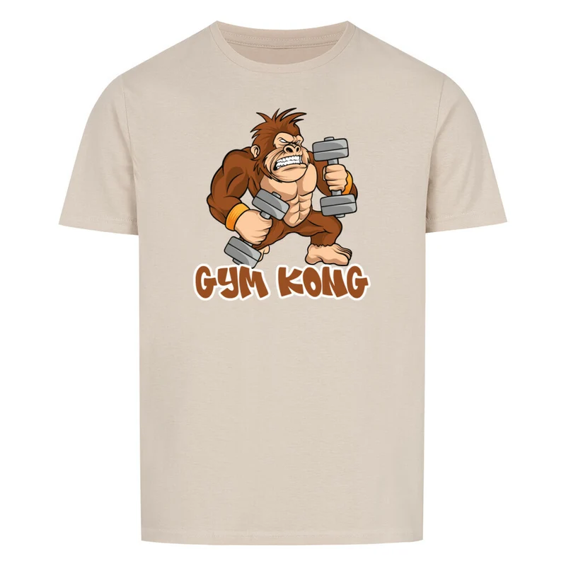 GYM KONG - Regular Shirt - Frontprint