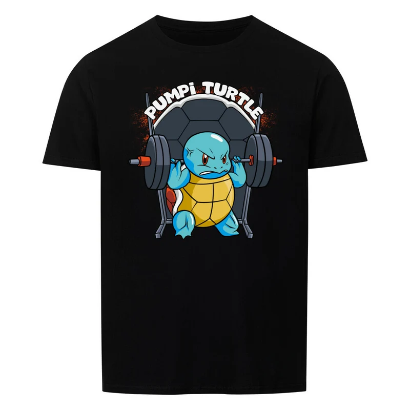 PUMPI TURTLE - Regular Shirt - Frontprint