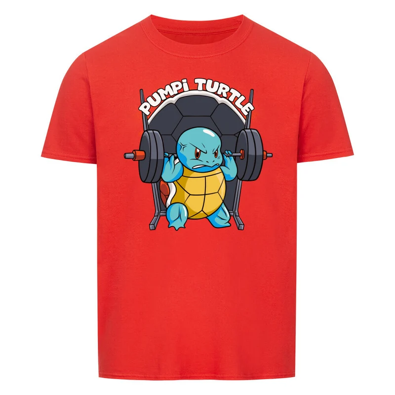 PUMPI TURTLE - Regular Shirt - Frontprint