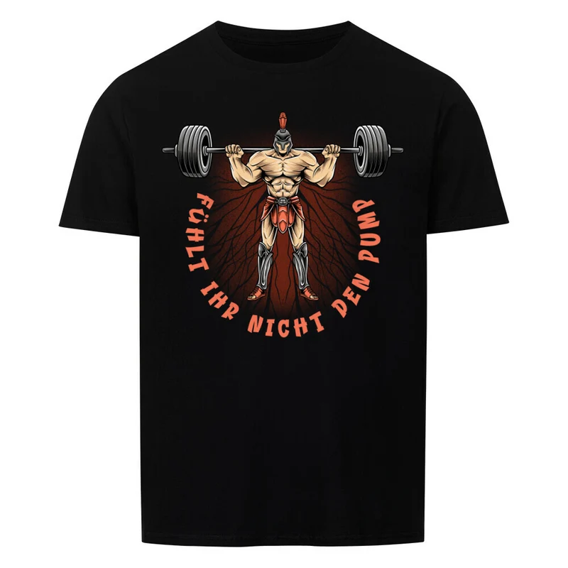 FÜHLT IHR DEN PUMP - Regular Shirt - Frontprint