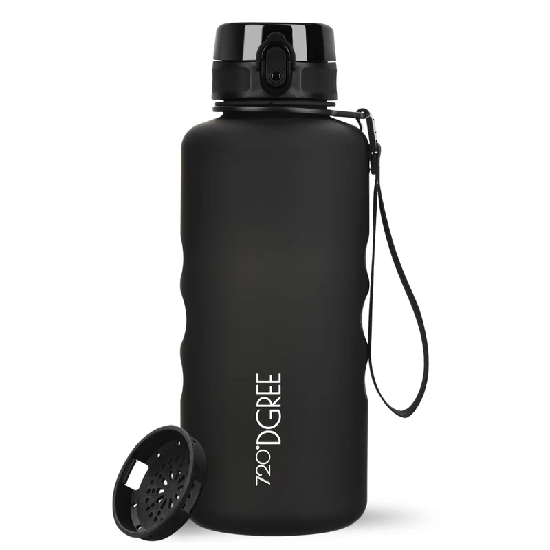 uberBottle Trinkflasche mit abnehmbarer Schlaufe | softTouch Sieb