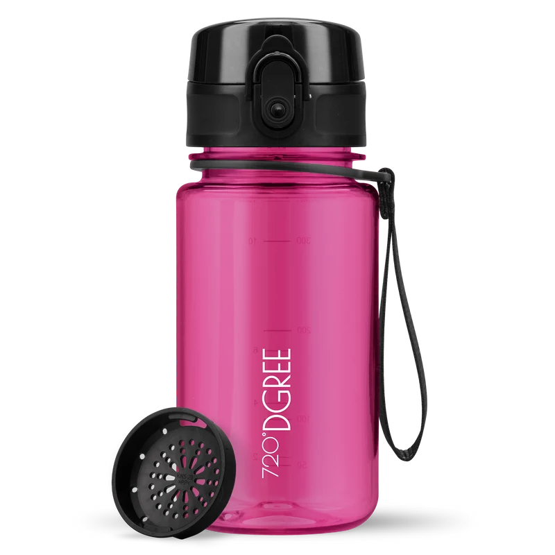 uberBottle Trinkflasche | crystalClear Sieb - 350ml