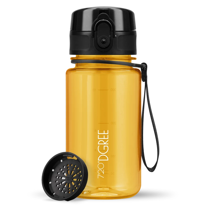 uberBottle Trinkflasche | crystalClear Sieb - 350ml