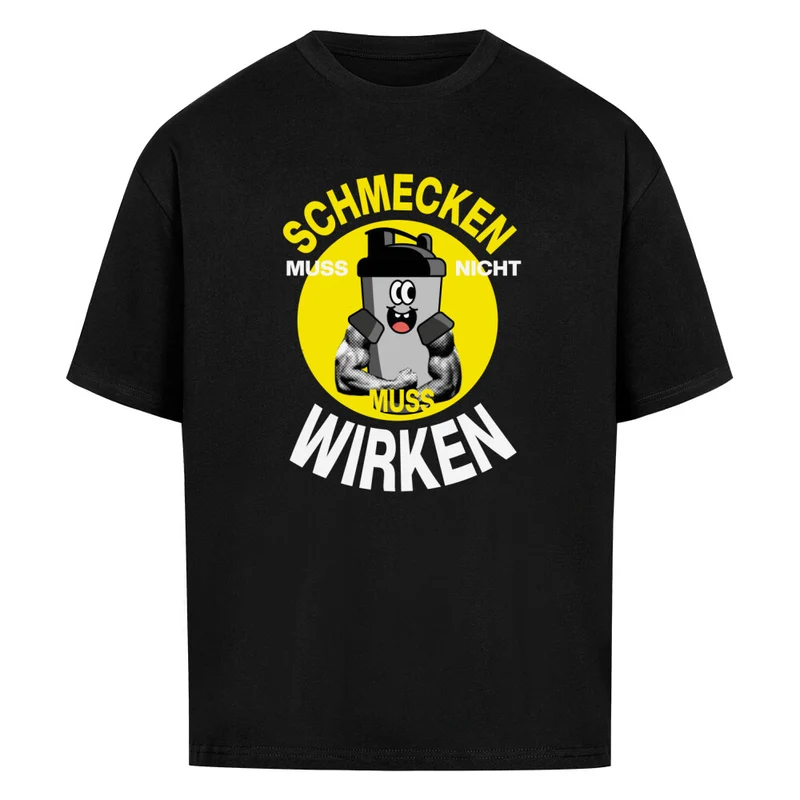 SCHMECKEN MUSS WIRKEN - OVERSIZED SHIRT
