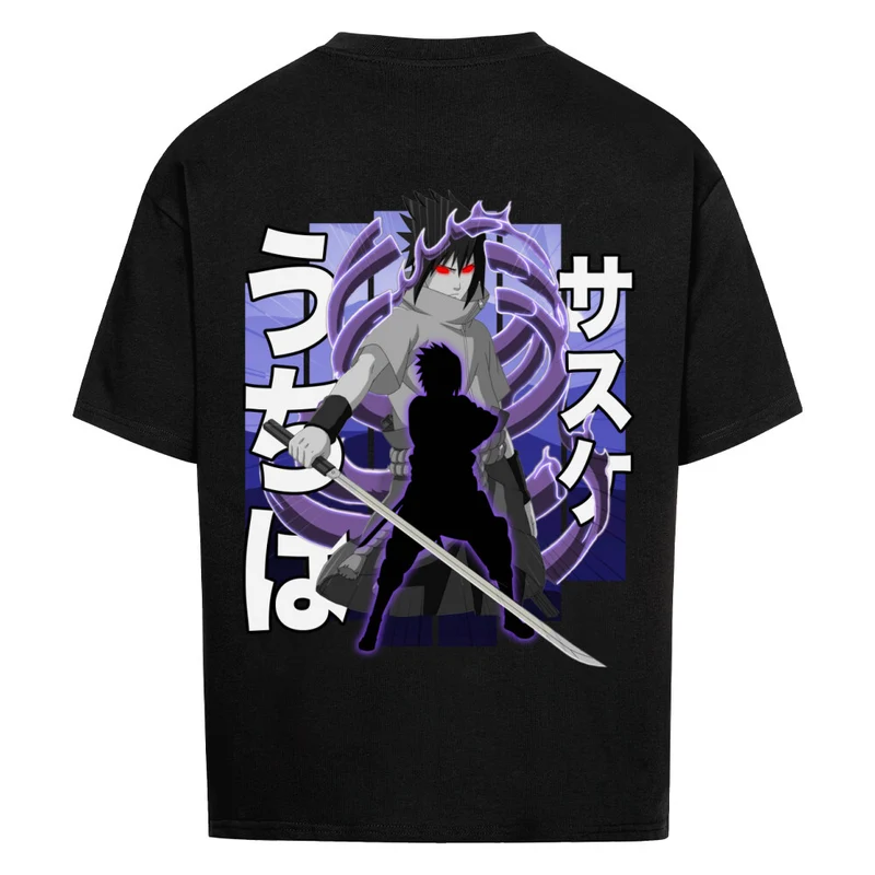 SASUKE - OVERSIZED SHIRT BACKPRINT