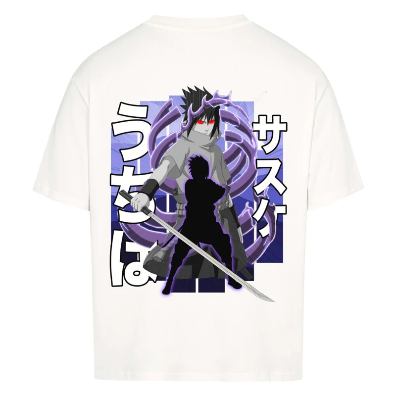 SASUKE - OVERSIZED SHIRT BACKPRINT