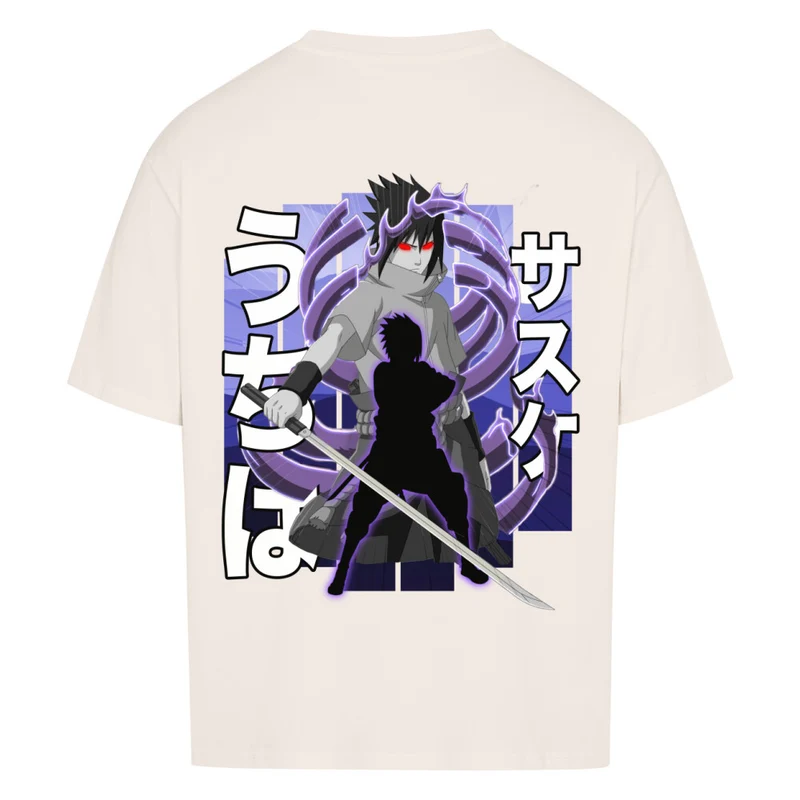 SASUKE - OVERSIZED SHIRT BACKPRINT