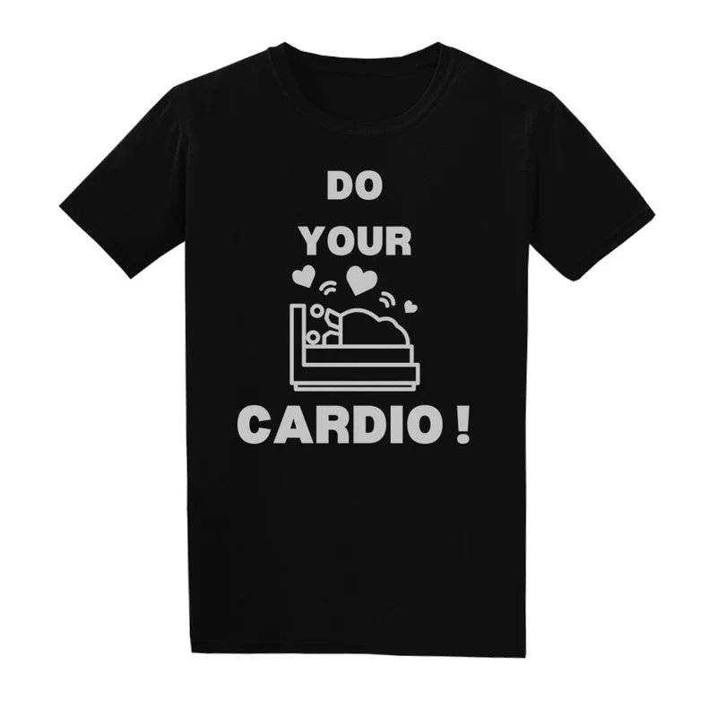 DO YOUR CARDIO - Regular Shirt - Frontprint