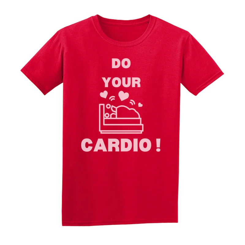 DO YOUR CARDIO - Regular Shirt - Frontprint