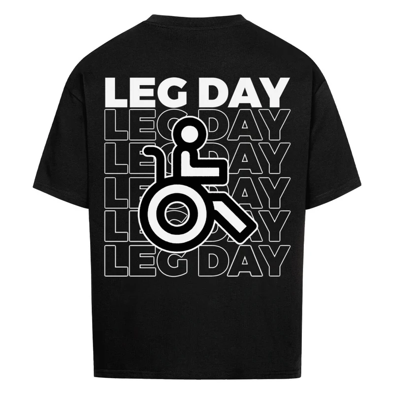 LEG DAY - OVERSIZED SHIRT (BACKPRINT)