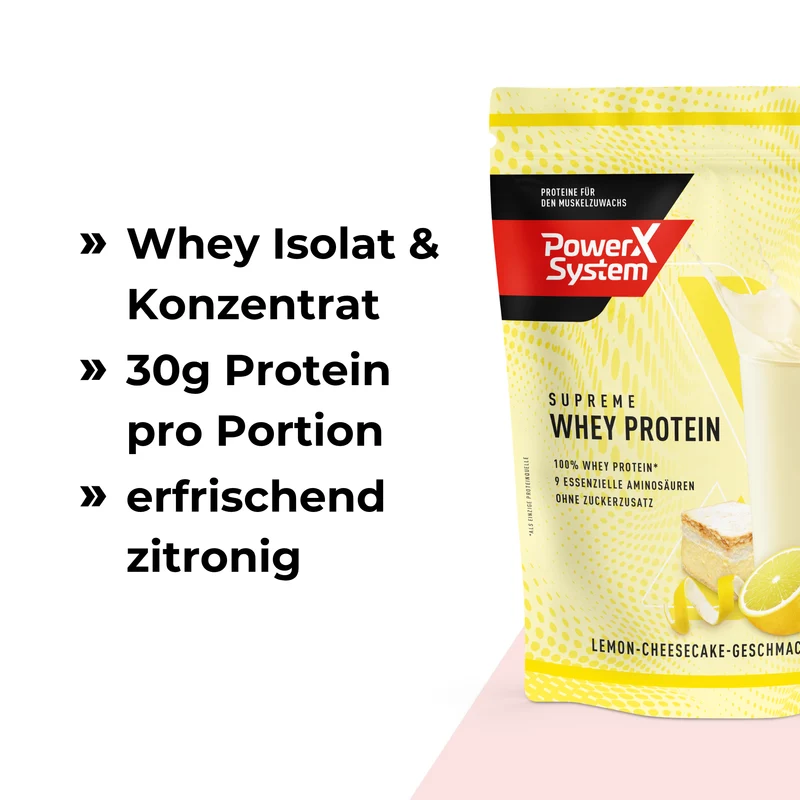 Whey Protein Supreme Lemon Cheescake - 300g