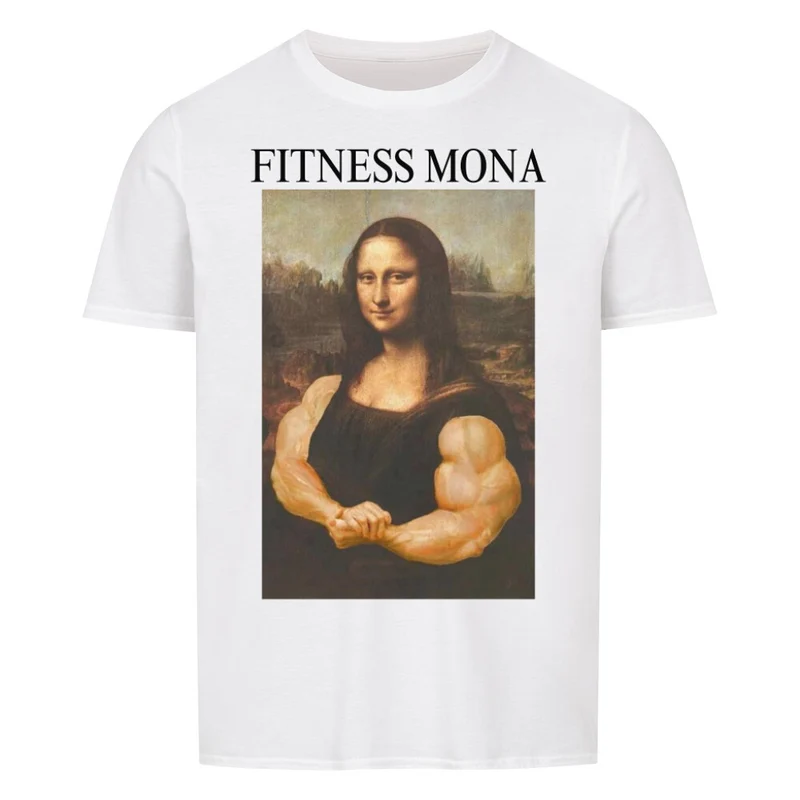 FITNESS MONA - Regular Shirt - Frontprint
