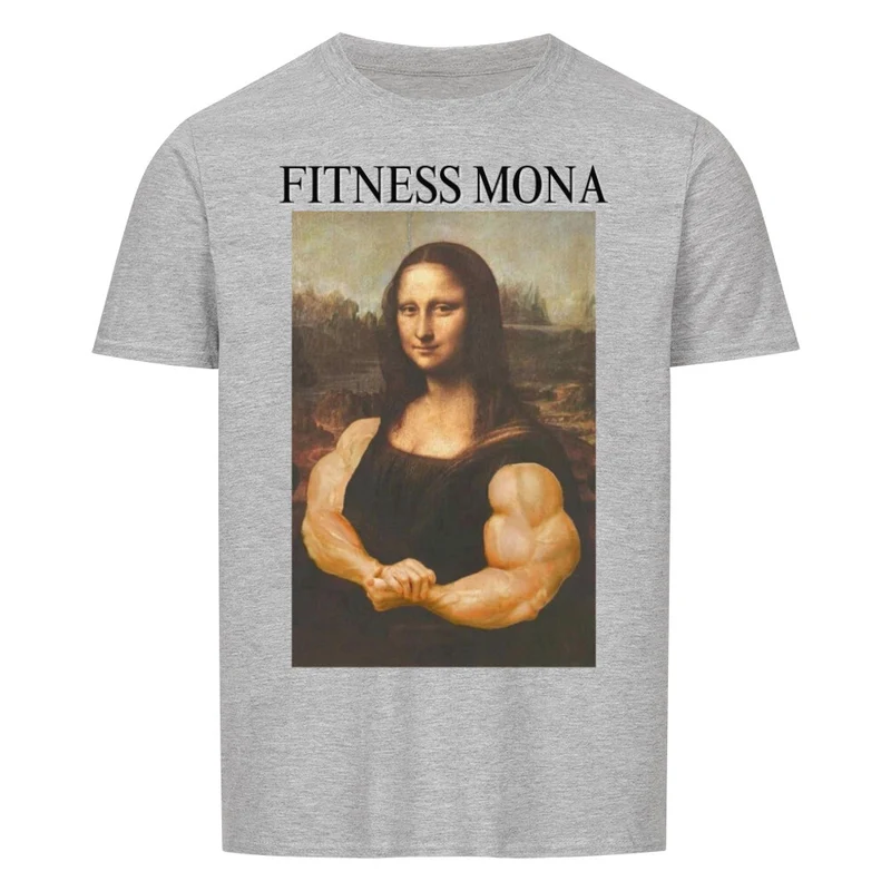 FITNESS MONA - Regular Shirt - Frontprint