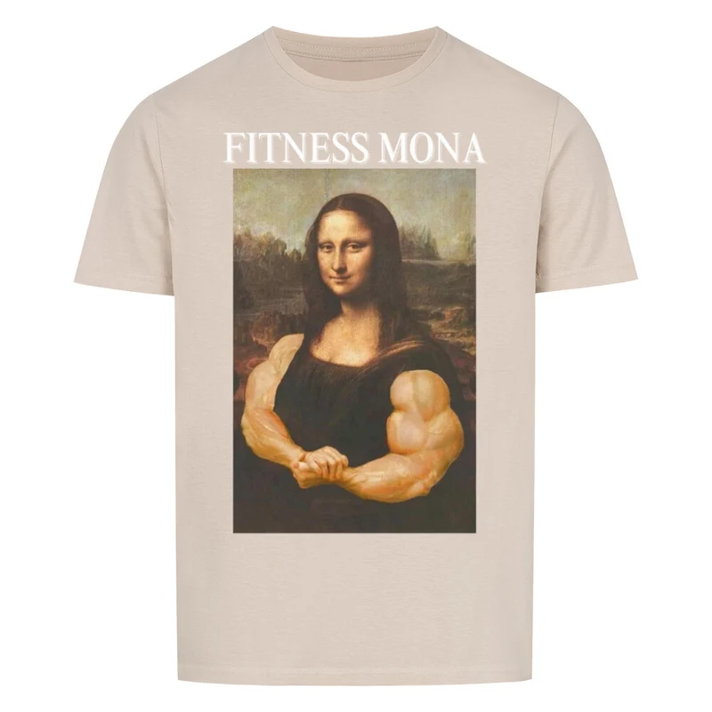 FITNESS MONA - Regular Shirt - Frontprint