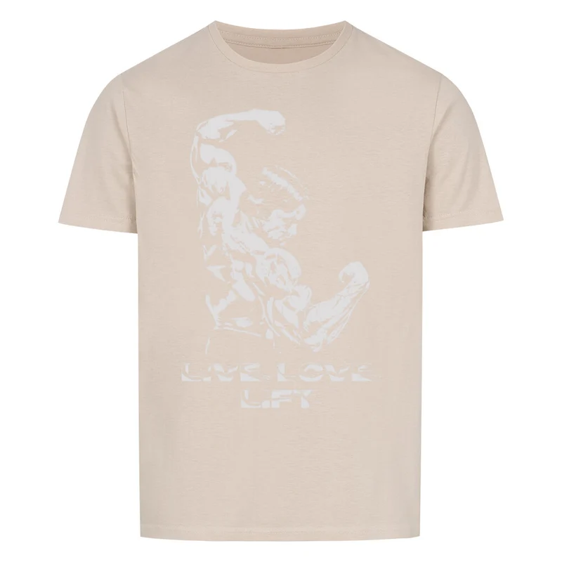 LIVE LOVE LIFT -Regular Shirt - Frontprint