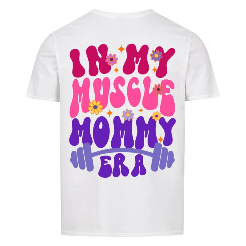 MUSCLE MOMMY - Regular Shirt - Backprint