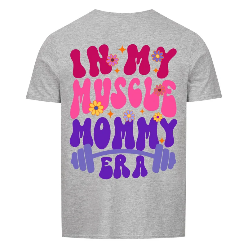 MUSCLE MOMMY - Regular Shirt - Backprint