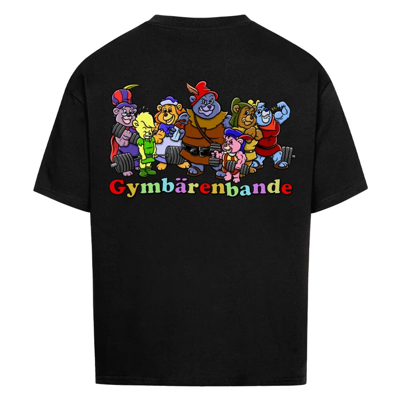 GYMBÄRENBANDE - OVERSIZED SHIRT BACKPRINT