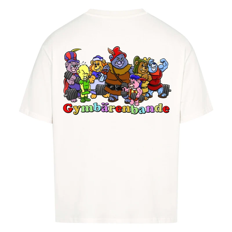 GYMBÄRENBANDE - OVERSIZED SHIRT BACKPRINT