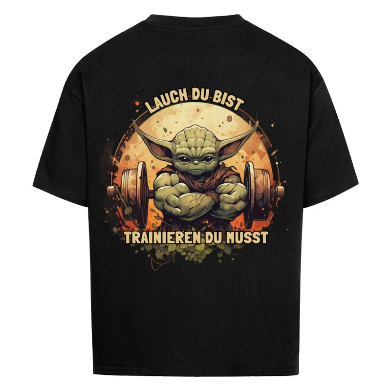 LAUCH DU BIST - OVERSIZED SHIRT BACKPRINT