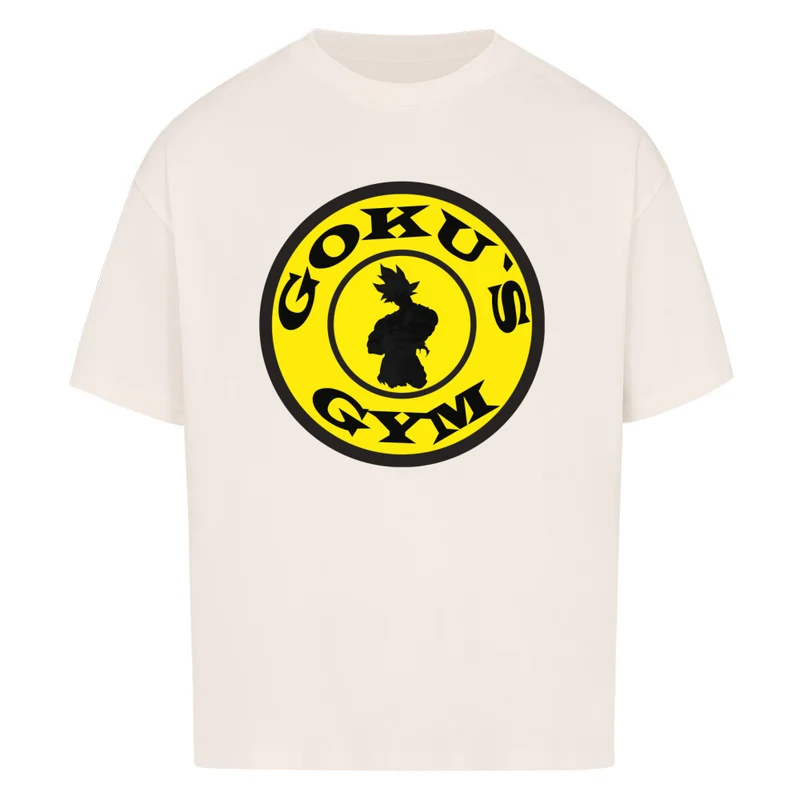 GOKU´S GYM - OVERSIZED SHIRT FRONTPRINT