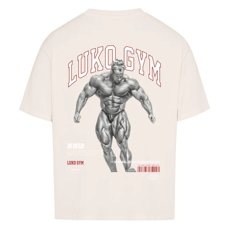 JAY CUTLER WORLDWIDE - OVERSIZED SHIRT BACKPRINT