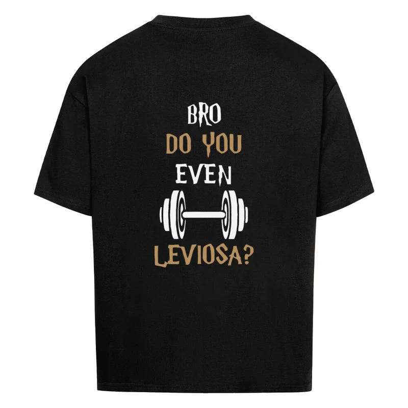 LEVIOSA - OVERSIZED SHIRT BACKPRINT