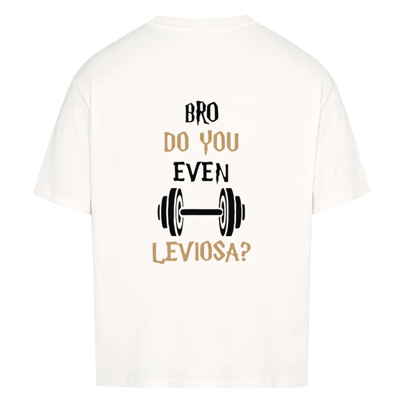 LEVIOSA - OVERSIZED SHIRT BACKPRINT