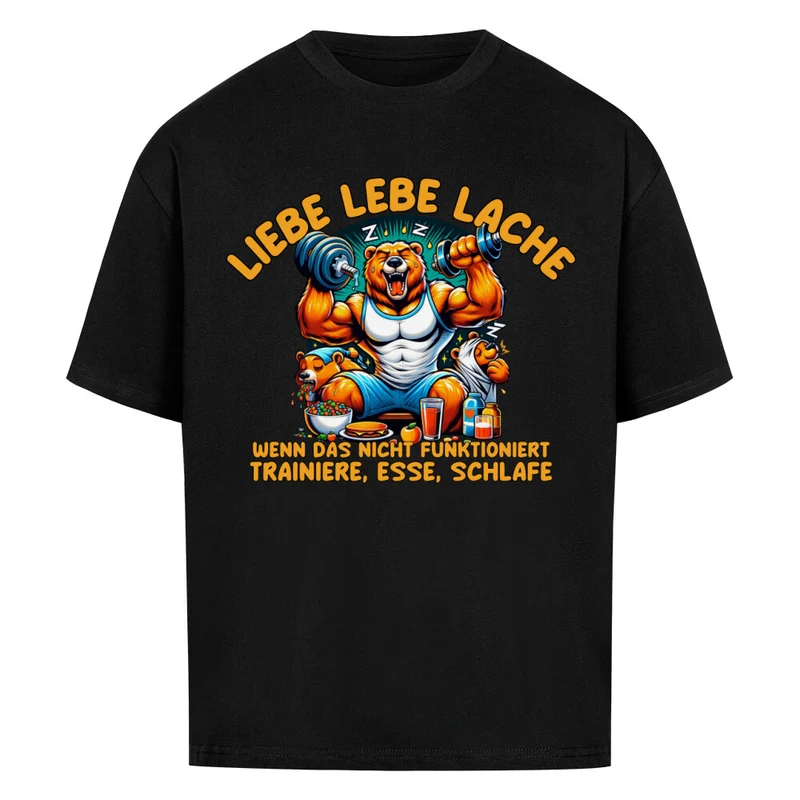 LIEBE LEBE LACHE - OVERSIZED SHIRT