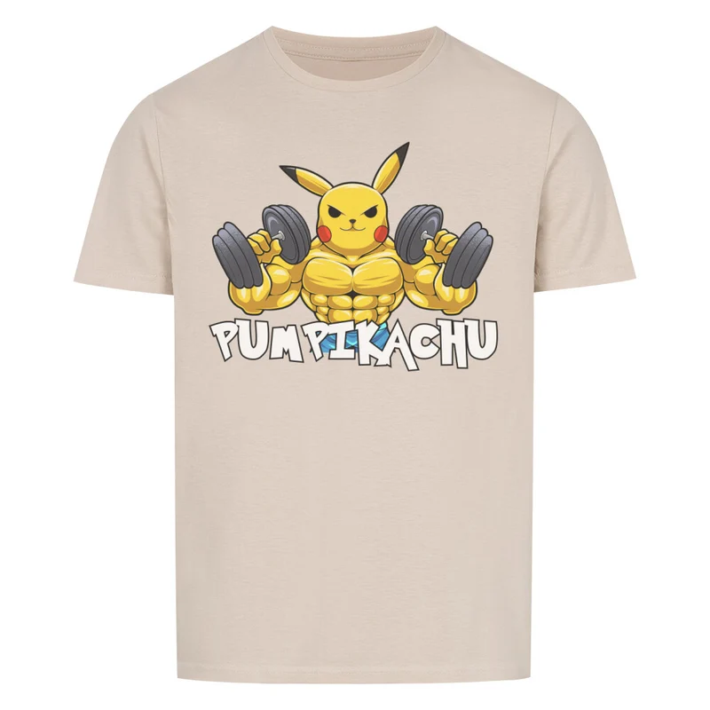 PUM PIKACHU - Regular Shirt - Frontprint
