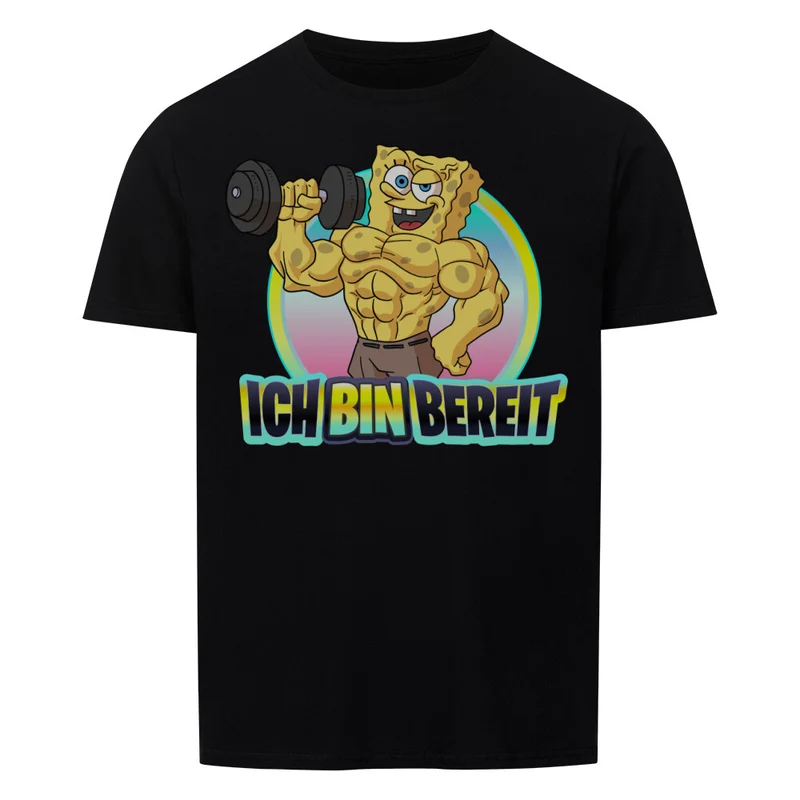 ICH BIN BEREIT - Regular Shirt - Frontprint